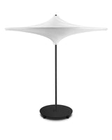 Hulasol umbrella color ivory and black mast